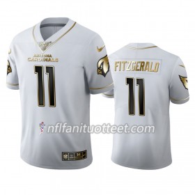 Miesten Arizona Cardinals NFL Pelipaita Larry Fitzgerald 11 Nike Valkoinen Golden Edition